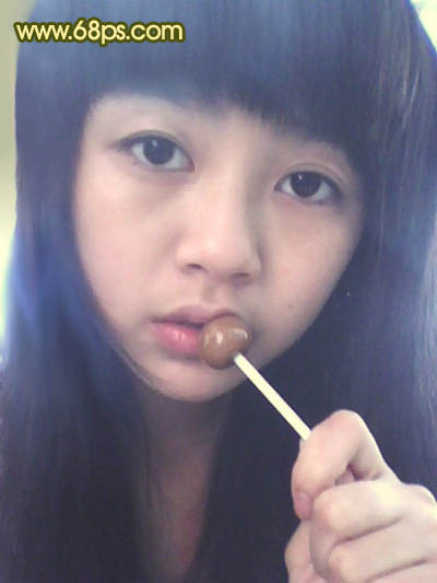 Photoshop 制作柔美的暖色手机图片