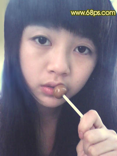 Photoshop 制作柔美的暖色手机图片