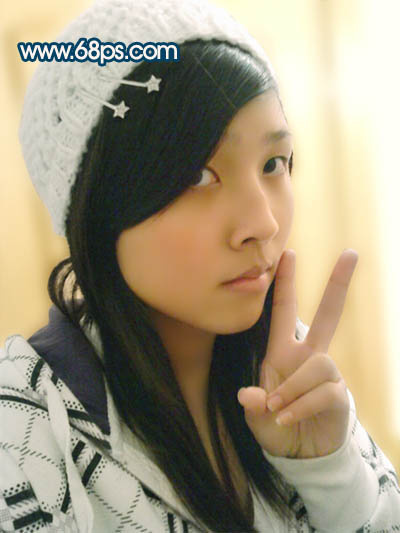 Photoshop 偏色室内照片淡化处理