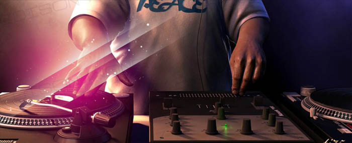 Photoshop 照片加上绚丽的潮流光束