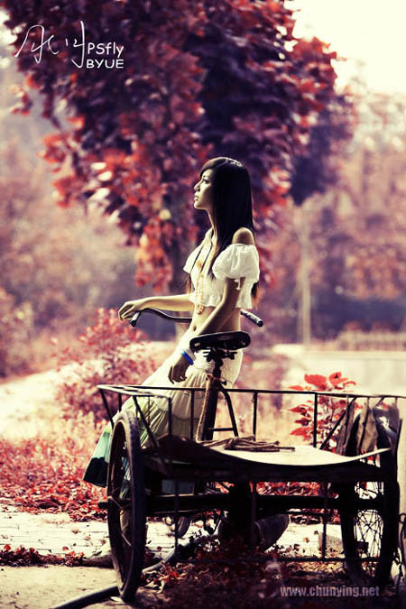 Photoshop 快速打造另类的暖色照片