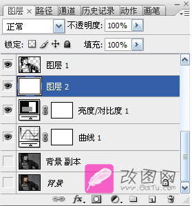 Photoshop 打造颓废的黑白签名图教程