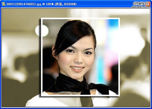 Photoshop 快速制作拍照边框效果