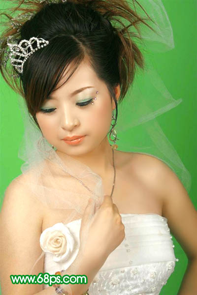 Photoshop 调色之偏灰的照片再现光彩