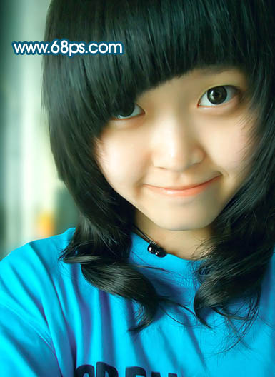 Photoshop 给人物照片加点柔和的蜜糖色实现方法