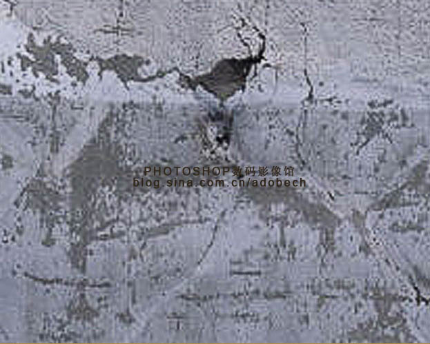 Photoshop 简单的墙壁浮雕字制作方法