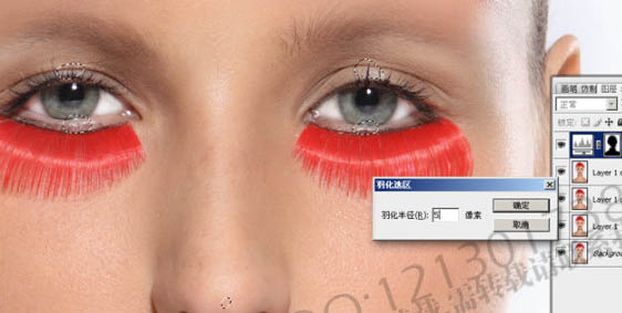 Photoshop 调出模特精细的质感肤色