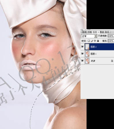 Photoshop 调出模特黝黑高清的质感肤色