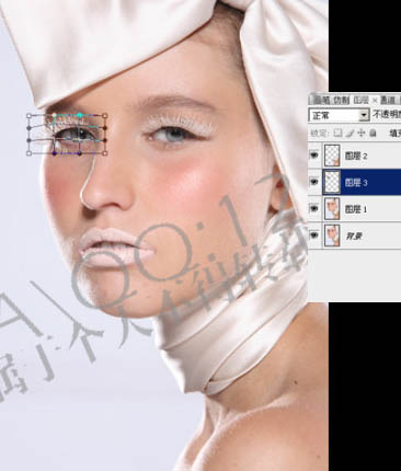 Photoshop 调出模特黝黑高清的质感肤色