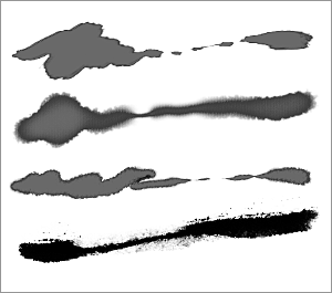 Photoshop 水彩特效的卡通小男孩