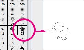 Photoshop 水彩特效的卡通小男孩