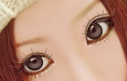 Photoshop 90后女孩照片仿手绘