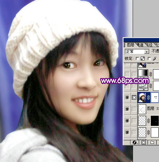 Photoshop 模糊手机照片转为清爽的仿手绘效果