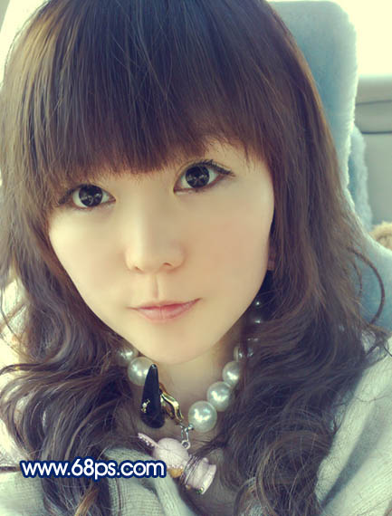 Photoshop 清爽的蓝灰色人物照片处理方法