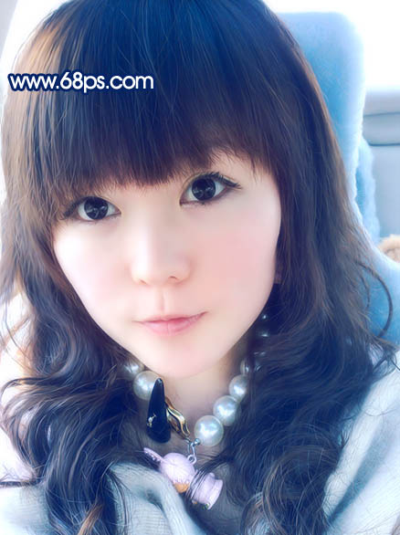 Photoshop 清爽的蓝灰色人物照片处理方法