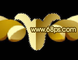 Photoshop 制作的超酷镶花纹的金色立体相框