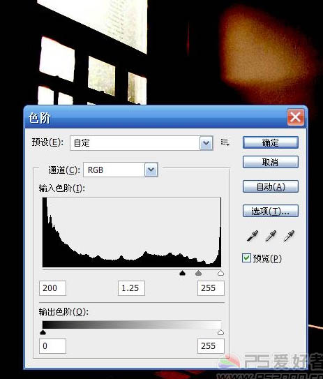 Photoshop 为窗户照片加上柔和的透射光线