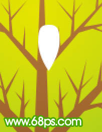 Photoshop卡通水晶树制作方法