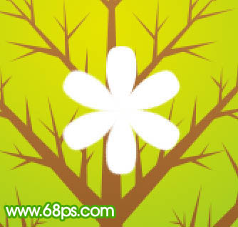 Photoshop卡通水晶树制作方法