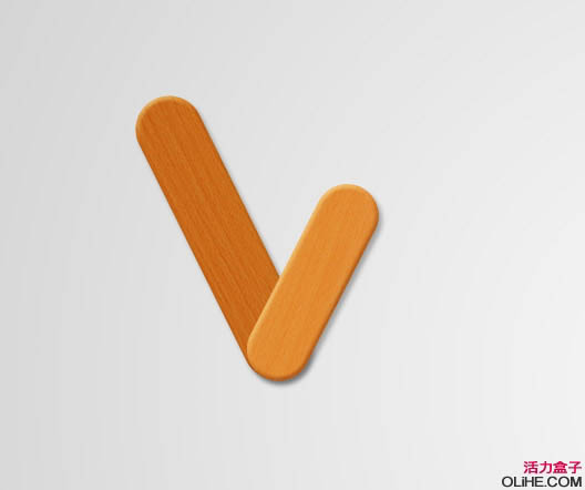 Photoshop 经典的木板字效果