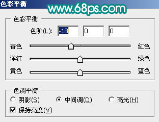 Photoshop 人物照片柔和的淡粉蜜糖色