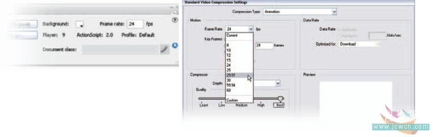 Flash CS3教程:将工程转换到视频格式_jb51.net