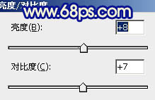 Photoshop 室内手机照片柔美的淡蓝色