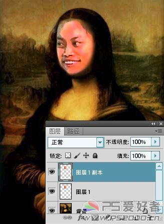 PS合成凤姐的微笑搞笑版