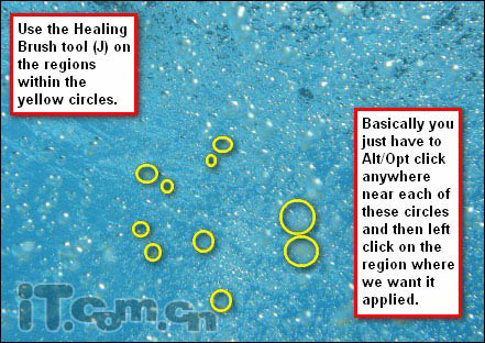 photoshop 将室内变成泳池并创意合成游泳的美女