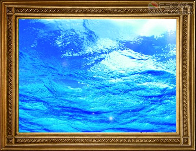 Photoshop 合成非常相框的鲨鱼