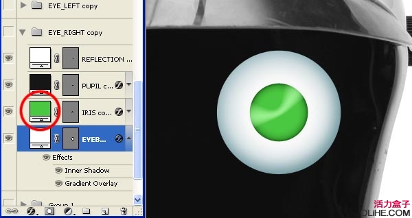 4 Photoshop 打造宇航头盔怀旧插画效果