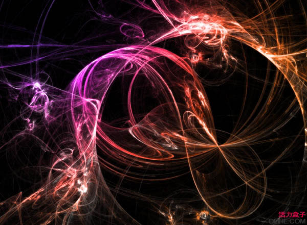 photoshop 打造超炫的艺术光束海报