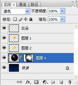 Photoshop制作的一款漂亮的多云天气图标教程
