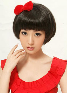 photoshop下将美女图片转为甜美清纯的仿手绘效果(衣服变色)