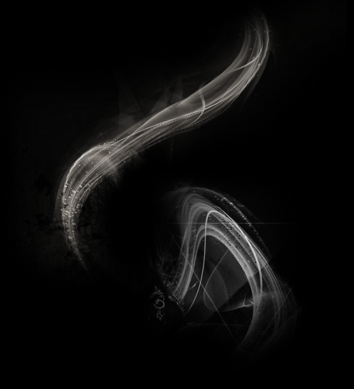 Photoshop实现的高亮光照效果的小男孩