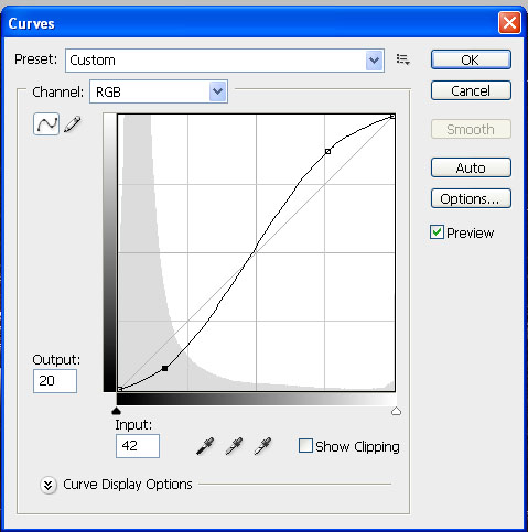 Photoshop实现的高亮光照效果的小男孩