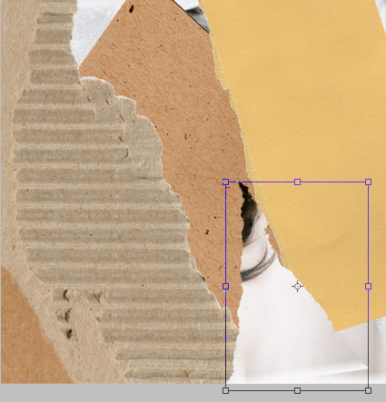 Photoshop合成撕裂的照片效果教程