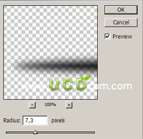 Photoshop 鼠标绘制逼真的黑白电视机