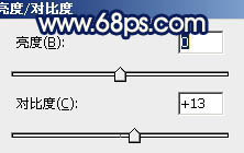 Photoshop调出外景婚片古典淡黄色