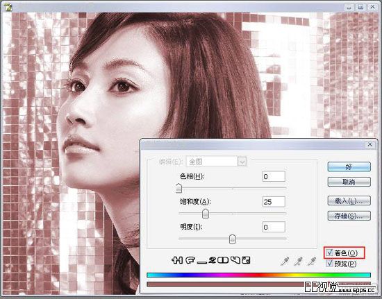 Photoshop美女模特调色教程 色彩过滤