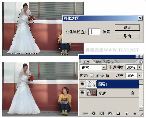 photoshop下为婚纱照片增加艺术感染力教材
