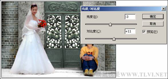 photoshop下为婚纱照片增加艺术感染力教材