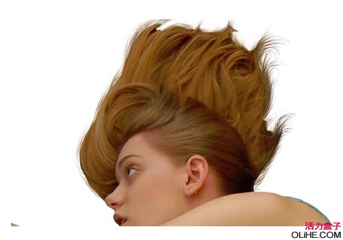 111 Photoshop合成 苹果,蔓藤,女人场景