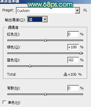 Photoshop调出风景照片柔美的粉红色