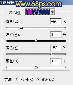 Photoshop打造冷暖对比的蓝黄色森林照片