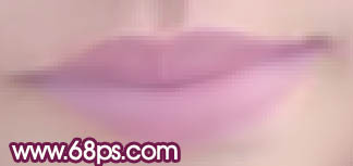 photoshop将失真的手机美女照片转为粉红色仿手绘效果