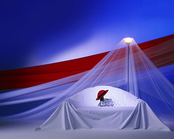 ps 利用通道及色彩范围快速抠出透明的纱帐