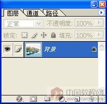 Photoshop将风景照片处理成水彩诗意画