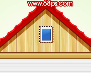 Photoshop打造一款精致的木屋图标教程