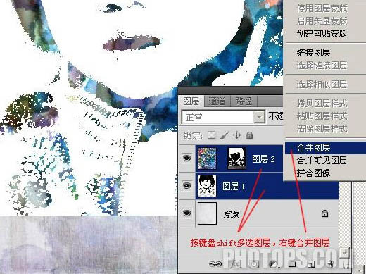 photoshop将儿童照片处理成漂亮的艺术水彩效果